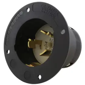 Ac Works 445043314302 50 Amp 125-volt/250-volt Power Input Inlet Assembly
