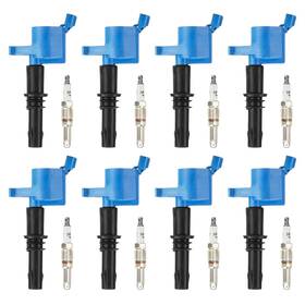 Aeagle Aeinb001-us1 Ignition Coil Pack Iridium Spark Plugs For Ford F150 5.4l V8 2004-2008 F25