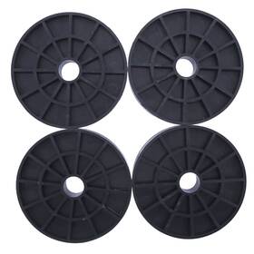Aftermarket 47163 4x Extension Roller Wheel 47163gt For Genie Gs-1530 Gs-1532 Gs-1930 Gs-1932
