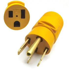 0003ycx Amake Nema 14-50p To 6-50r Welder Compact Adapter Cord 50 Ampere 4 Pin 3 Wel