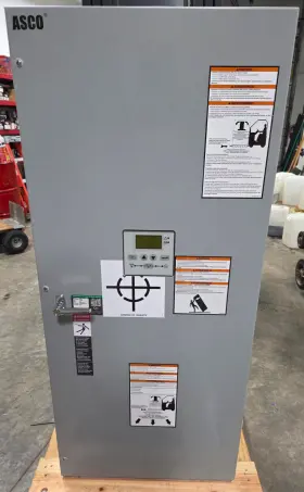 J03atsa30400cg0c Asco Automatic Transfer Switch 3-pole 400 Amp 208v Nema 1