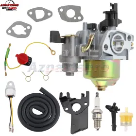 16100-zh8-e91 Azpartspro 710412215014 Carburetor For Honda Eg2500xk1 A/b A/d Ac An Generator Series