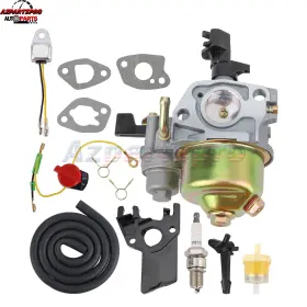 Mb200 Azpartspro 710412224344 Carburetor For Mini Baja Warrior Heat Mb165 163cc 5.5hp 196cc 6.5hp
