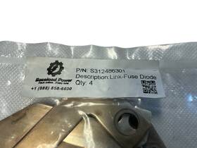 Baseload Power S312486301 Link Fuse Diode Ft8 Brush Generator Part Qty 4