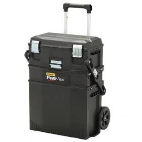 Branded 020800r Stanley Fatmax 22 Inch 4-in-1 Cantilever Tool Box Mobile Work Center Storage