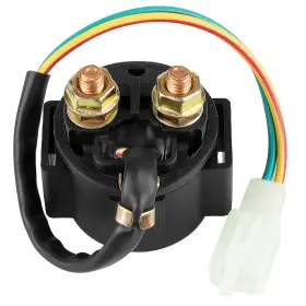 12sl005sr Branded Starter Solenoid Relay For 4-stroke Gy6 Engine 50cc 150cc 200cc 250cc At