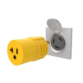 Branded01 705353322570 Shore Power 30 Amp To 110 Adapter 30amp 15amp Generator Connector Nema L5-30p