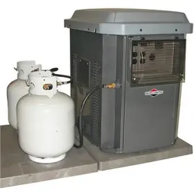 040248 Briggs & Stratton And Power Now 40248 -7kw Standby Generator System With Trans Switch