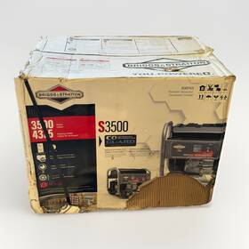Briggs & Stratton Portable 030743 And S3500 - 3500 Watt Generator Brand New