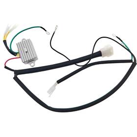 Bsnovt 136-7879 Voltage Regulator With Harness Compatible Exmark Quest Radius E