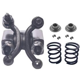 Buhnss Amkk-bd11400 Racing Shaft Rocker Arms Race Retainers Silver With 36lb Springs For Pre