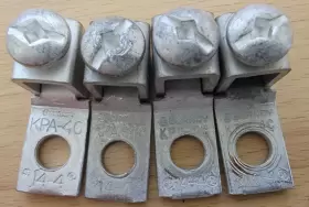 Kpa-4c Burndy Aluminum Lug Set Of 4