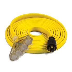 Champion Power Equipment 313101247206 Fan-style Flat Generator Extension Cord 25-ft 30-amp