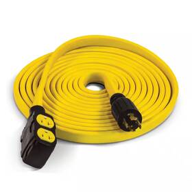 Champion Power Equipment 313114715785 25 Ft. 30 Amp 125/250-volt Duplex-style Flat Generator Extension Cord