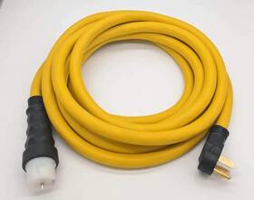 Connecticut Electric Hepc5025 50 Foot Generator Power Extension Cord Amp 4 Prong