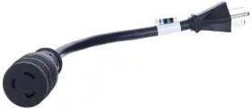 1f520l520 Conntek 883943010363 1-feet Nema 5-20p 20-amp 125-volt Plug To 20amp 125v L5-20r Locking