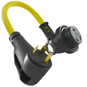 15358-ec0re Conntek 883943012237 1.5ft Ergo Grip Adapter Cord Rv Tt-30p To Tt-30r Cruiser Style