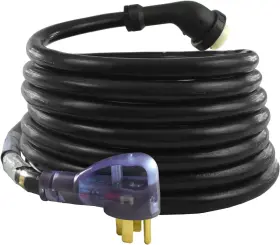 Rp5455-la2 Conntek 50 Amp 30 Ft Rv/generator Cord Reverse Polarity Indicator Hd 6/3 8/1