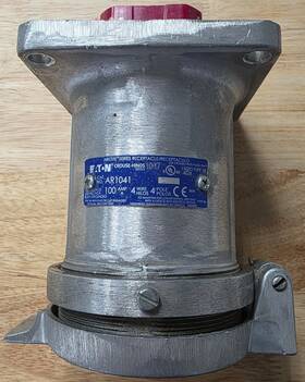 Cooper Ar1041 Krouse Hinds 100 Amp 4 Pole