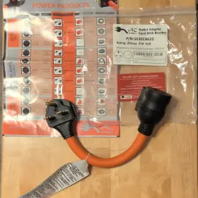 S630cb620 Cordtec Power Corp. Cord Adapter With Breaker Xn630p-a/xn620r-b B