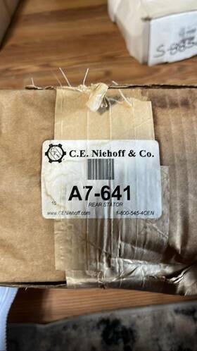 Craftsman A7-641 C.e. Niehoff And Co. Alternator Rear Stator Shell