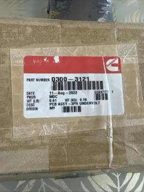 0300-3121 Cummins Onan Pcb Assy-3ph Undervolt