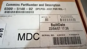 0300-5148-02 Cummins Pcb Assembly Power Module 1 Part No 0300-5148-02 Cummins Pcb Assembly Power Module 1 Part No