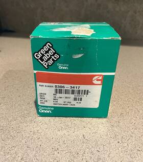 Cummins 0306-3417 Onan Green Label Parts Aux Switch Assembly