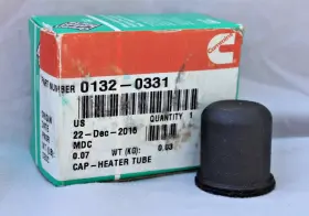 132-0331 Cummins Onan Heater Tube Bypass Cap Rubber Hose Cap-heater Engine Cooling 132-0331 Cummins Onan Heater Tube Bypass Cap Rubber Hose Cap-heater Engine Cooling