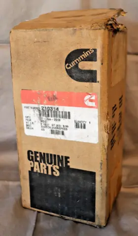 210314 Cummins Overspeed Switch Engine Diesel Controls Protection Limiter Fire