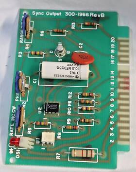 Cummins 300-1966 Onan Sync Output Module Pcb Control Card Controller Paralleling