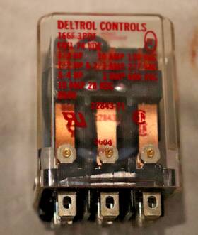 Cummins 307-2591 Onan 24vdc Control Relay 3pdt Deltrol 166f 22843-71 Ats