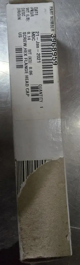 3968959 Cummins Oem Screw Hex Flange Head Cap