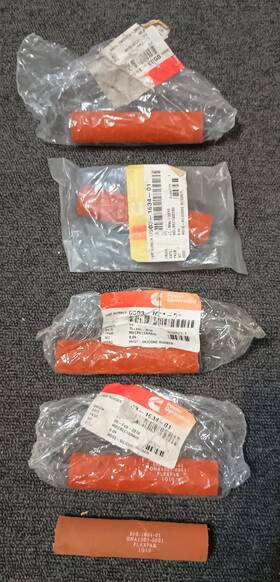 Cummins Ona1007-0001 Lot Of 5 Oem 503-1634-01 Onan Flexfab Silicone Rubber Hose