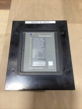 Cummins / Onan 300-5176 / Annunciator With Relay Module # Type 1 Enclosure