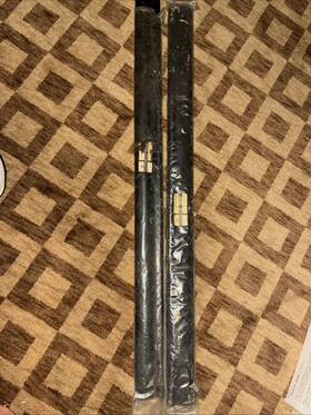 Datsun 74932-e4100 Nos Nissan Door Scuff Plate Pair Genuine Oem Made In Japan