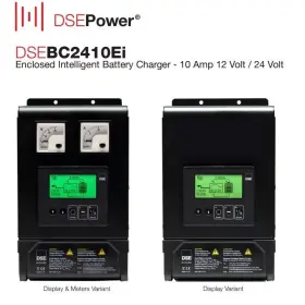 Bc2410ei-02 Deep Sea Electronics 12/24 Volt 10 Amp Enclosed Intelligent Battery Charger