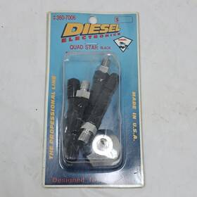Diesel Electronics 360-7006 #360-7006 Quad Star Black Cb Antenna Radial Kit For Range