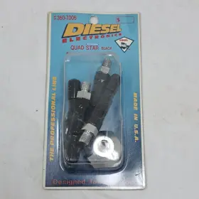 360-7006 Diesel Electronics #360-7006 Quad Star Black Cb Antenna Radial Kit For Range