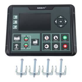 Findmall Dc62d Generator Set Controller For Diesel / Gas Genset Parameters Monitoring
