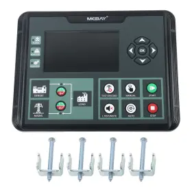 Dc62d Findmall Generator Set Controller For Diesel / Gas Genset Parameters Monitoring