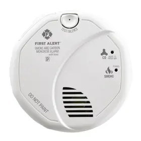 Sc7010bv First Alert - Talking Photoelectric Smoke And Carbon Monoxide Alarm Hardwired