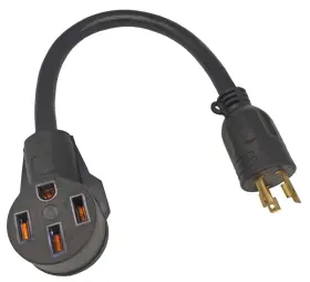 Fc-evl6345 Fullsky Male Generator 3 Prong Plug To Female 4 14-50r Receptacle