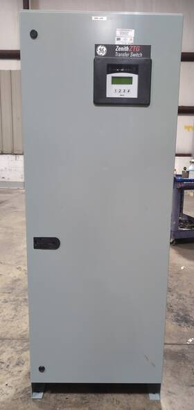 Ge Ztg000a00060f Zenith Ztg Automatic Transfer Switch 600a 277/480v 3ph 60hz 600 Amp Mx150