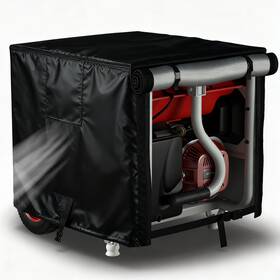 Geheng 141231564875 Waterproof Generator Cover 24x18x18 Inch 600d Heavy Duty Oxford - For Most