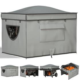 Geheng Gh-zjfdjz-004 Generator Tent Cover With Bracket Covers While Running Rooftop Desi