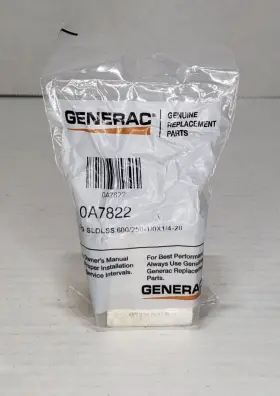 0a7822 Generac Genuine Oem Lug Sldlss 600/250-1/0x1/4-28 0a7822 Generac Genuine Oem Lug Sldlss 600/250-1/0x1/4-28