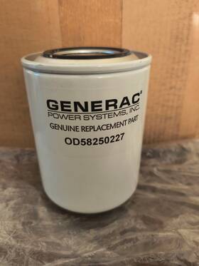 Generac 0d58250227 Oem Oil Filter Fits Air Cooled And Liquid Engine
