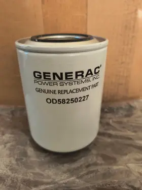 0d58250227 Generac Oem Oil Filter Fits Air Cooled And Liquid Engine