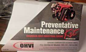 Generac 0d7106 Generator Oem Preventative Maintenance Kit For 190 191 192 220